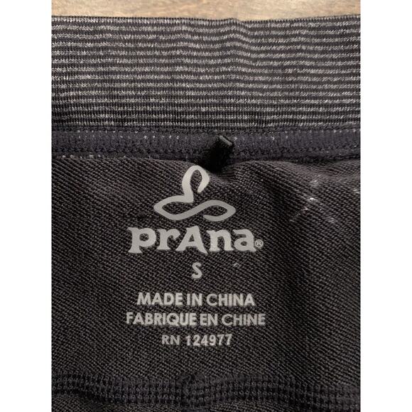 prAna Black Womens Running Jogging Yoga Reflective Pants Size S SMALL - Picture 7 of 10